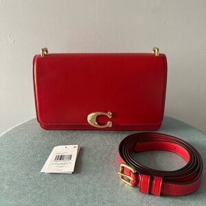 Coach Bandit Shoulder Bag - Red